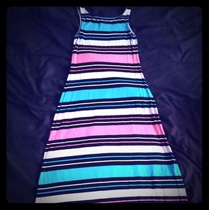 Stripped Maxi Dress